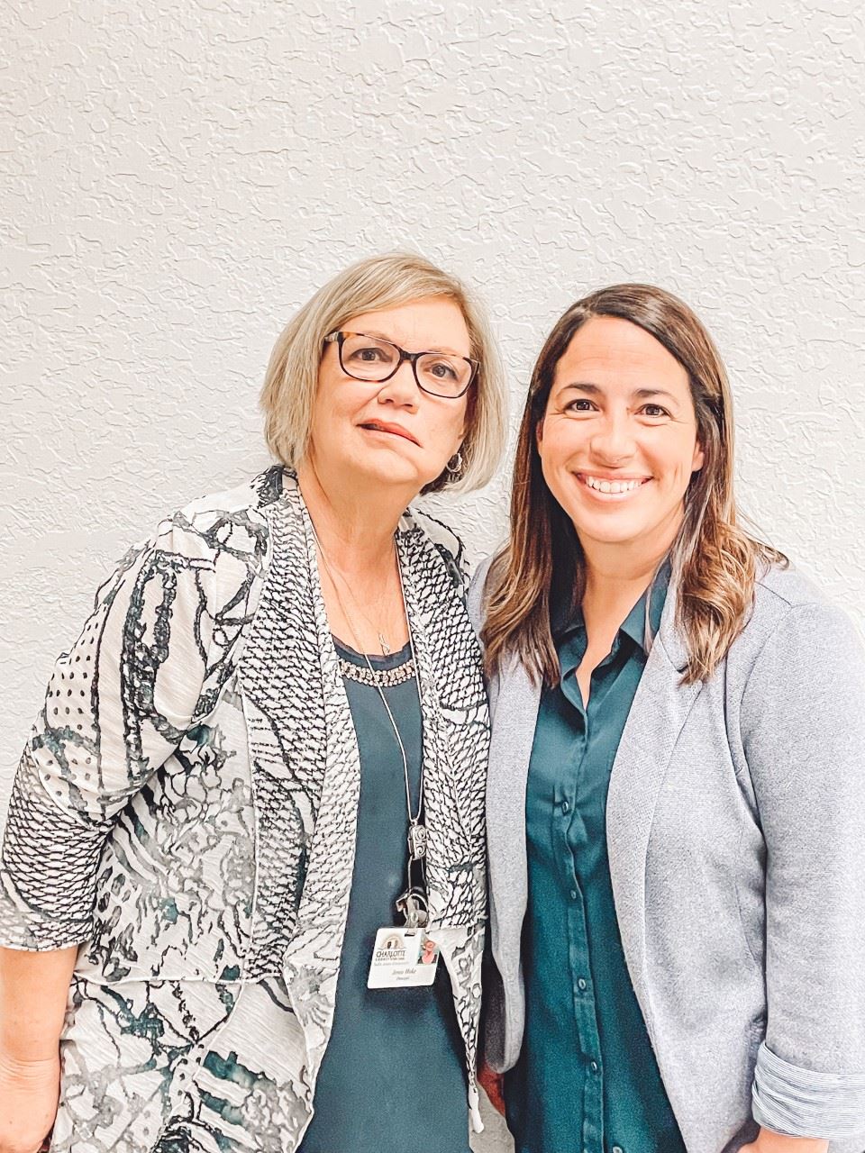 photo of our principal and assistant principal